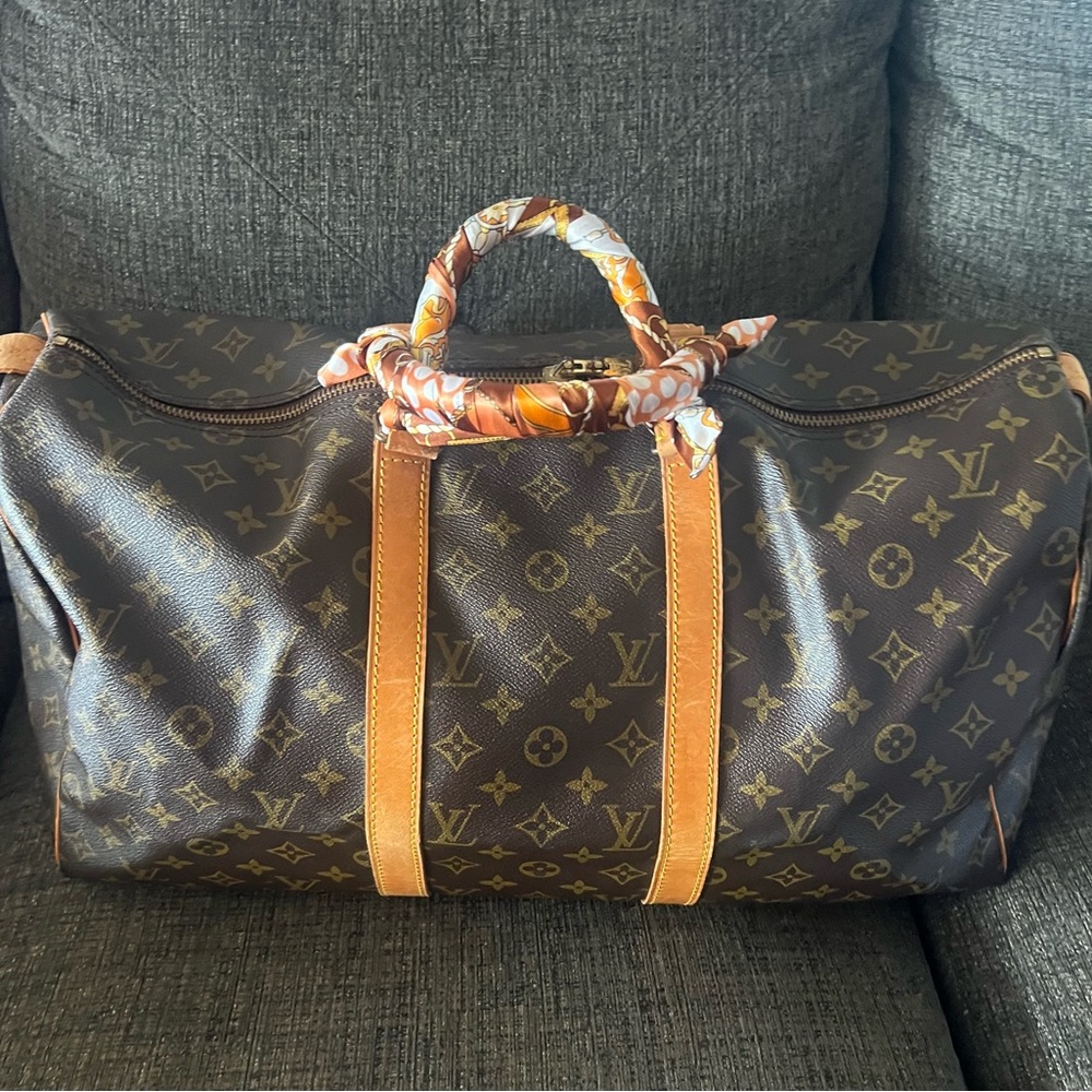 Louis Vuitton Monogram Duffel Bag  Keepall 50